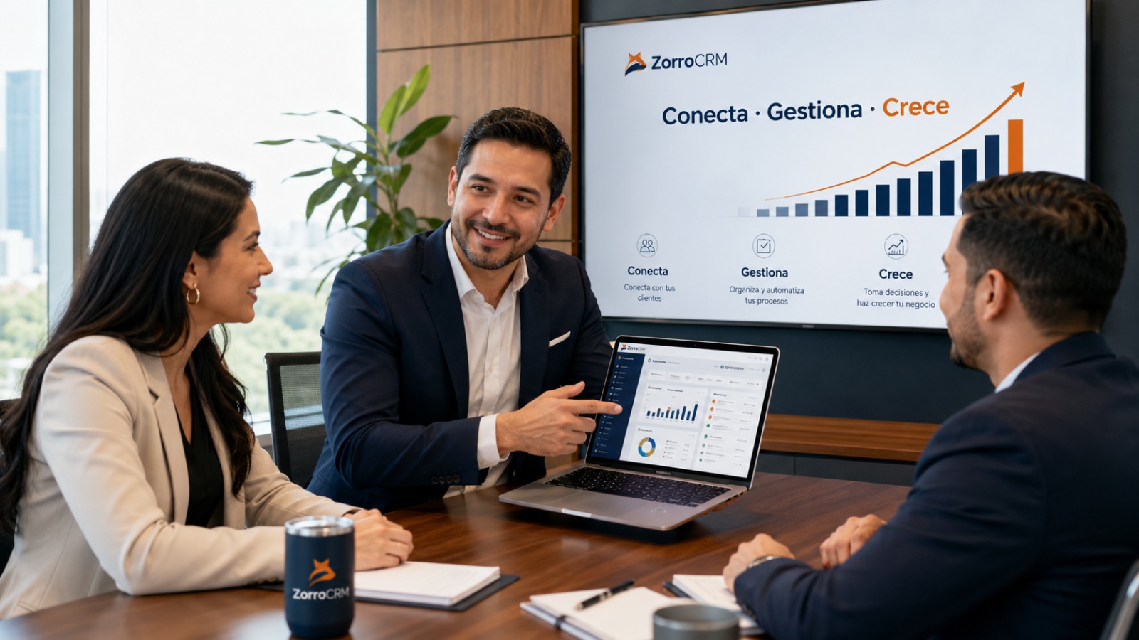 ZorroCRM aplicado a un proceso comercial